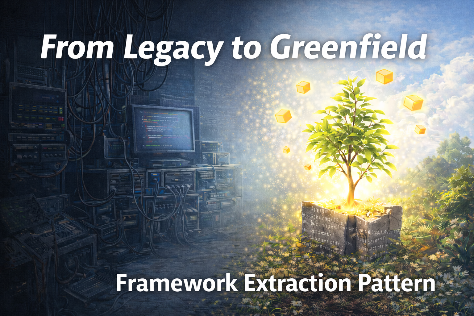 From Legacy to Greenfield: Framework Extraction Pattern